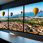 관광 경영 이론 - **Strategic Vision for Turkish Tourism:**
A vibrant, modern office space with large windows over...