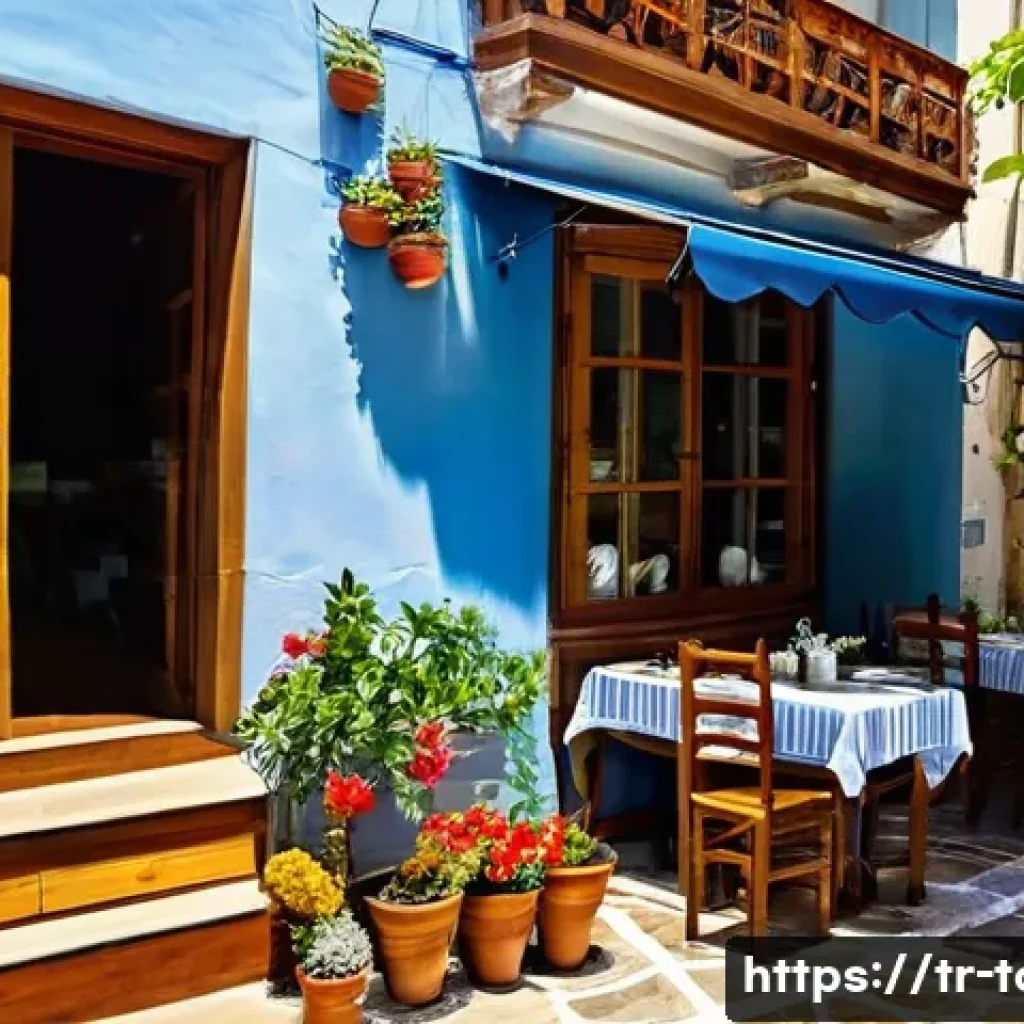 해양 생태 관광 - **Prompt:** A picturesque boutique guesthouse in a charming, historic Turkish coastal town, reminisc...