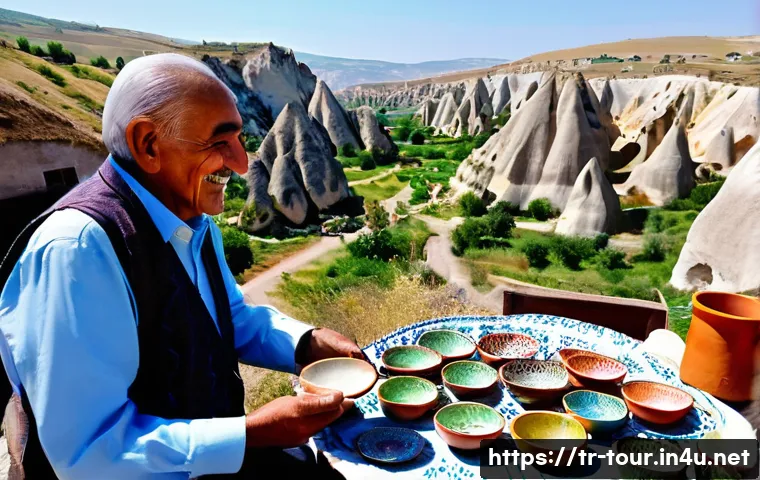 관광산업 경제적 중요성 - **A Vibrant Cappadocia Artisan Market**
A heartwarming and bustling scene in a sun-drenched arti...