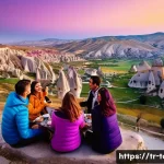 관광객의 구매 행동 분석 - **Prompt 1: Awe-Inspiring Dawn over Cappadocia**
"A breathtaking panoramic view of Cappadocia at...